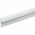 All-Source 2 In. W. x 2 In. H. x 36 In. L. White Aluminum Door Sweep A79WHDB